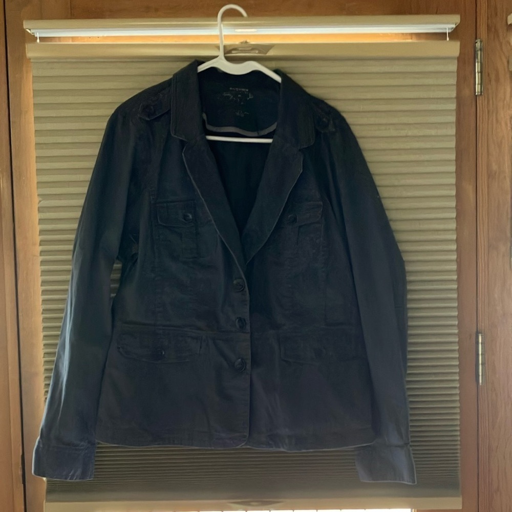 SONAMA XL Dark Grey Cargo Jacket..4 front Pockets  with buttons Lightweight